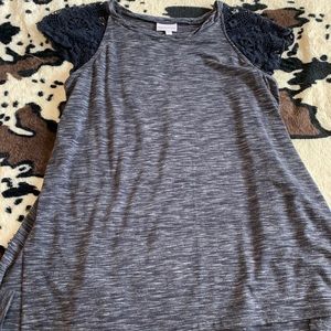 Shyanne western style short sleeve top